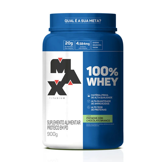 100% Whey Protein (900g) Max Titanium
