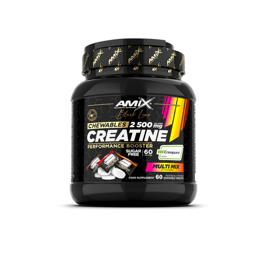 Creatina Creapure formato masticable - Black Line