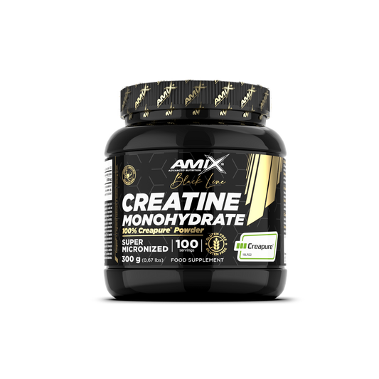 Creatina Monohidrato Creapure 300gr - Black Line
