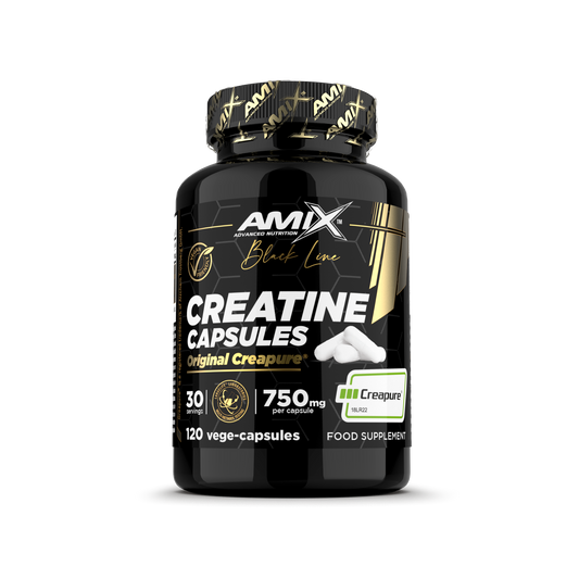 Creatina Creapure® en cápsulas – Black Line