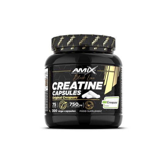 Creatina Creapure® en cápsulas – Black Line