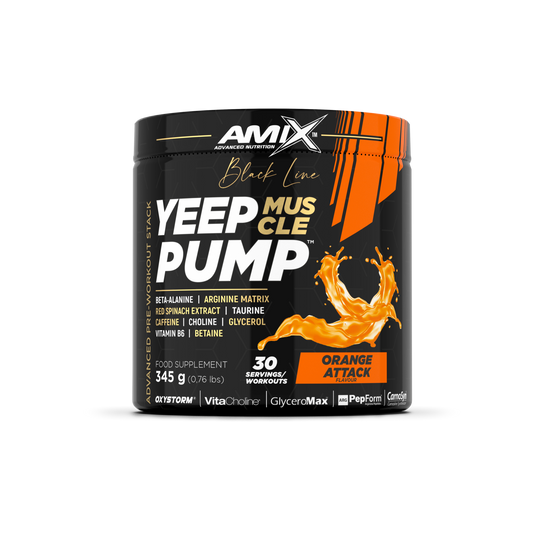 Pre-entreno Yeep Pump Con Cafeína 345gr – Black Line